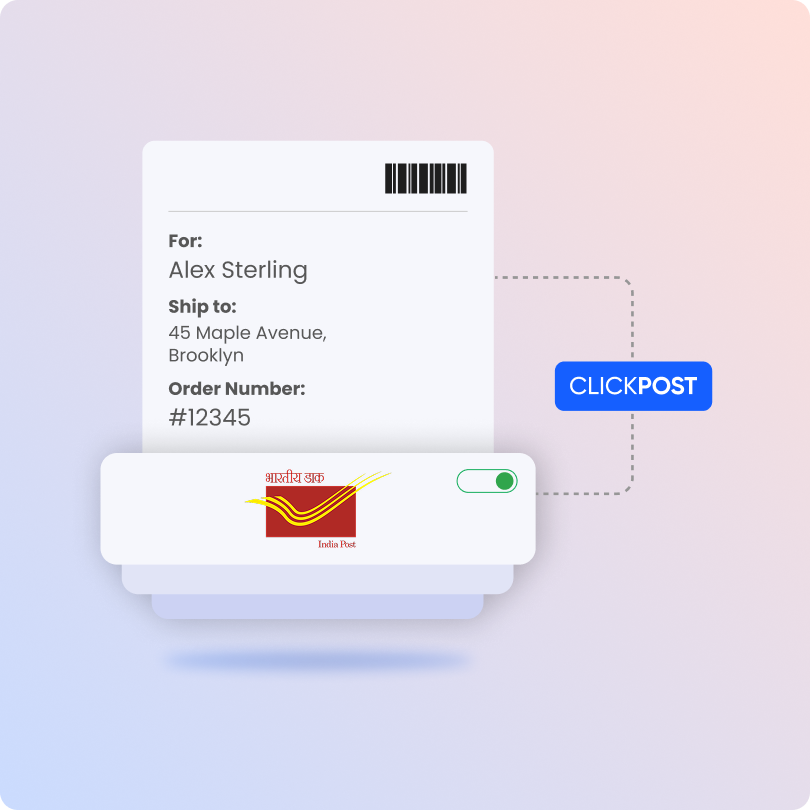 India post - clickpost 