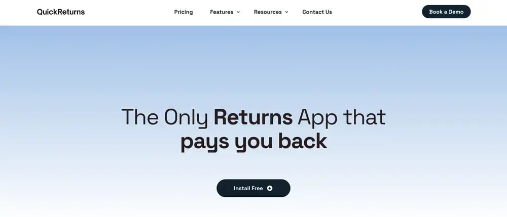 Quick returns